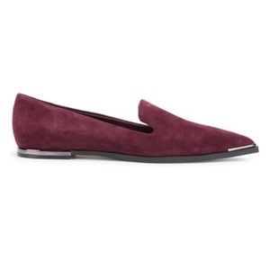 DKNY Lona suede flats